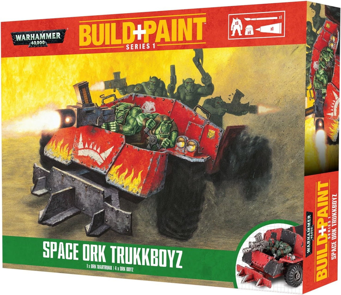 Revell - 40000 BUILD & PAINT SPACE ORKS TRUKKBOYZ Set