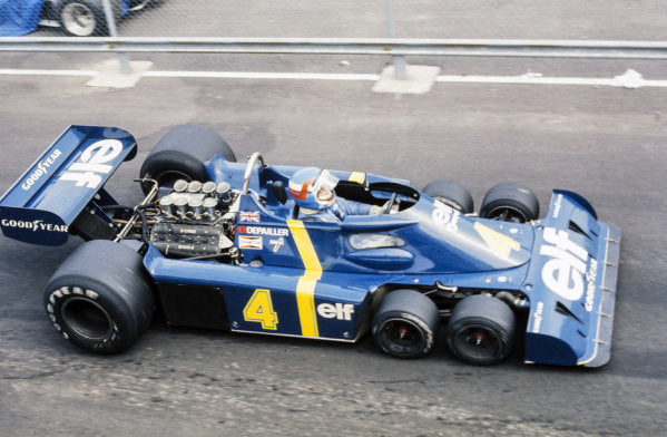 Tameo - TMK208 Tyrrell P-34 Ford- 1976 - White Metal Car Kit - Scale 1:43, Made in Italy