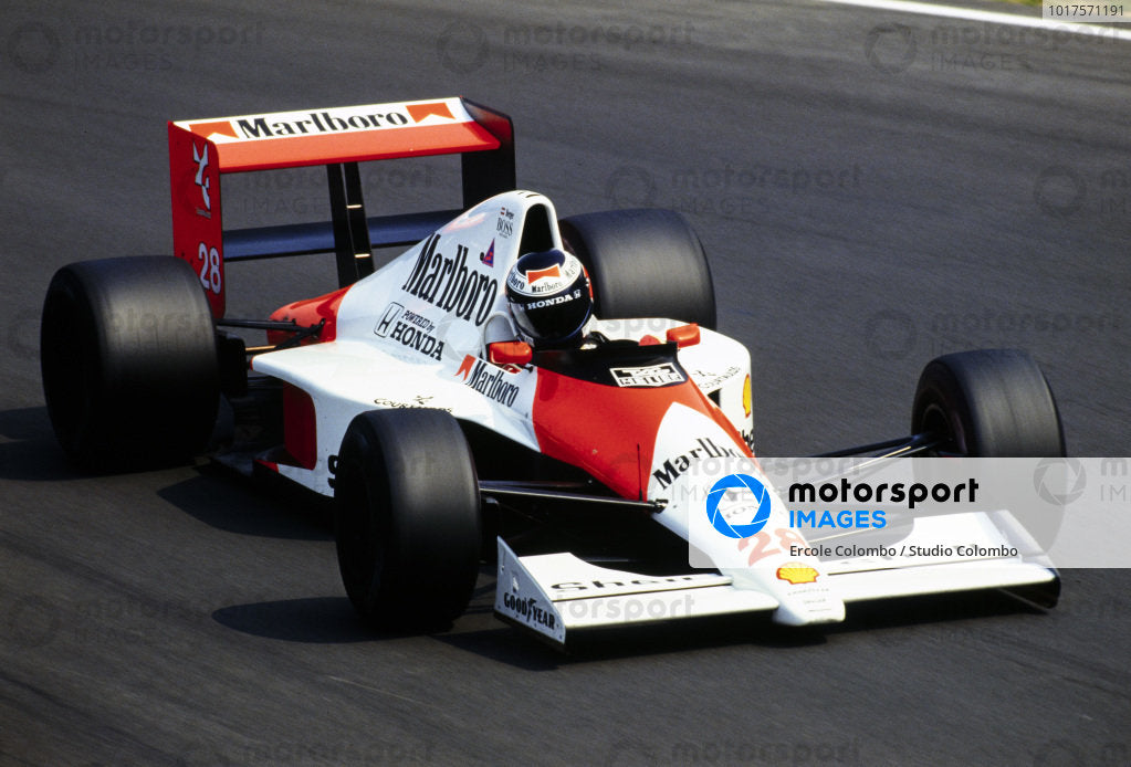 Tameo - SLK016 McLaren MP4/5B Honda - 1990 - White Metal Car Kit - Scale 1:43, Made in Italy