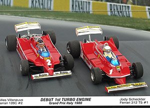 Tameo - TMK248 Ferrari 312T5 - 1980 - White Metal Car Kit - Scale 1:43, Made in Italy