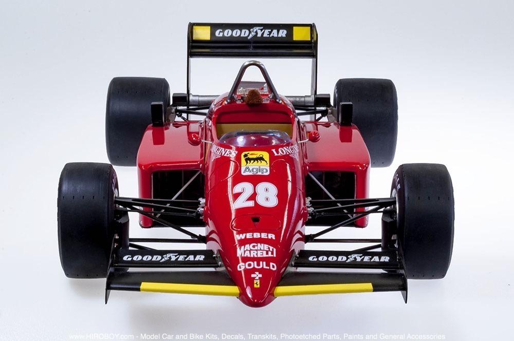 Tameo - TMK428 Ferrari 156-85 - 1985 - White Metal Car Kit - Scale 1:43, Made in Italy