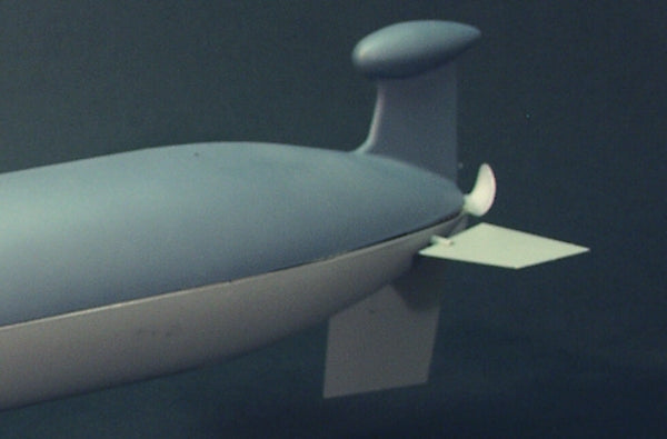 Dumas - AKULA KIT 1/128 SCALE ABS HULL