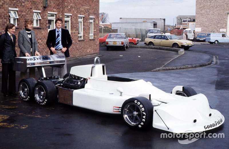 Tameo - TMK260 March 2-4-0 Ford "Press Version" - 1976 - White Metal Car Kit - Scale 1:43, Made in Italy