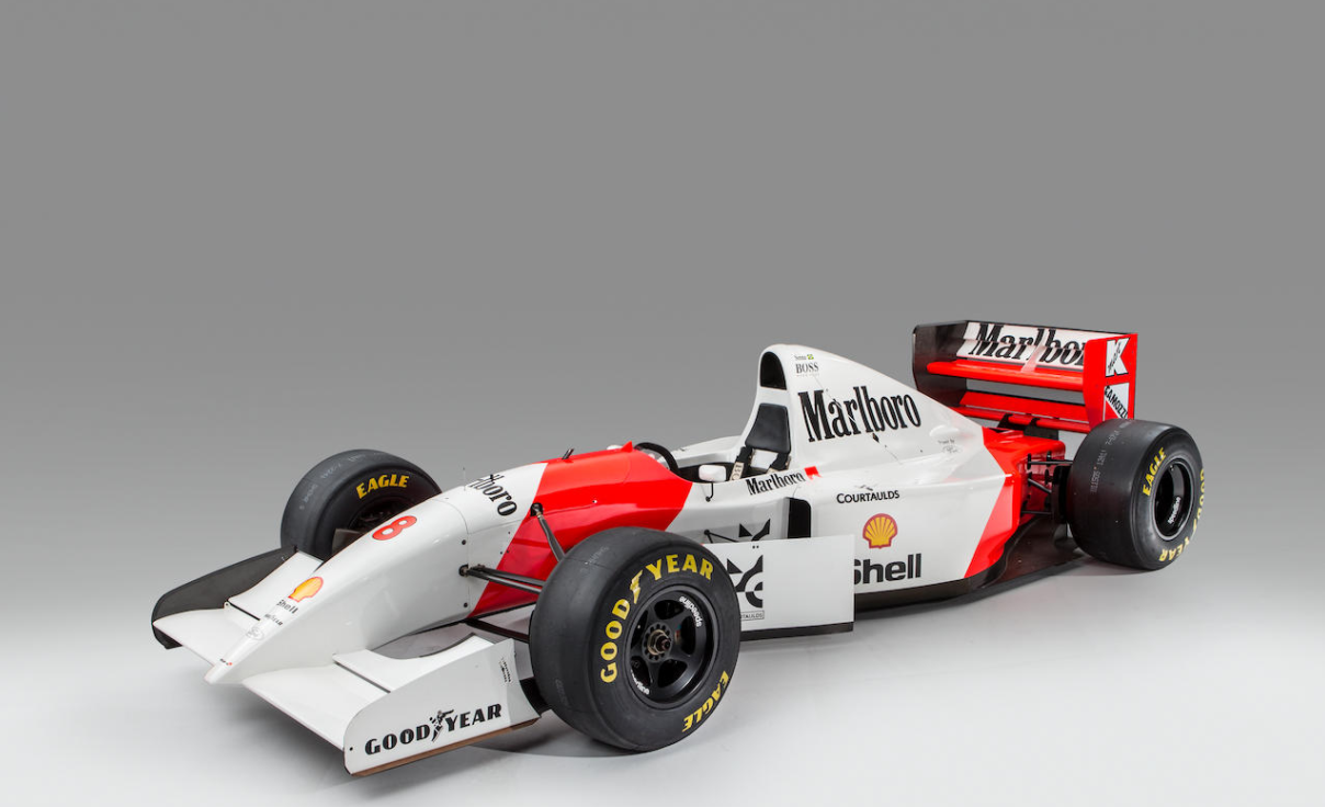 Tameo - TMK166 McLaren MP4/8 Ford- 1993 - White Metal Car Kit - Scale 1:43, Made in Italy