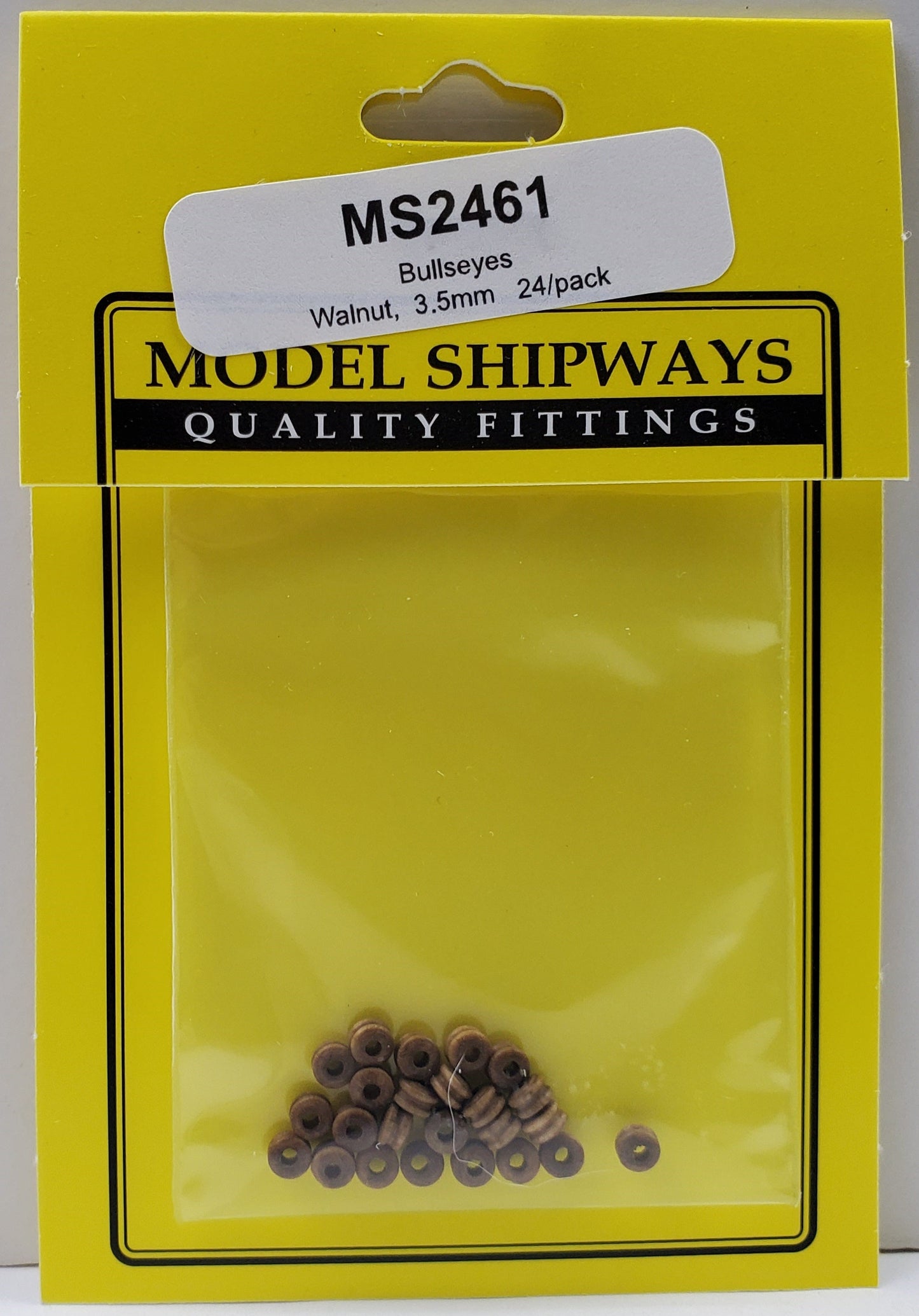 Model Expo - 3.5mm Walnut Bullseye 24 pcs
