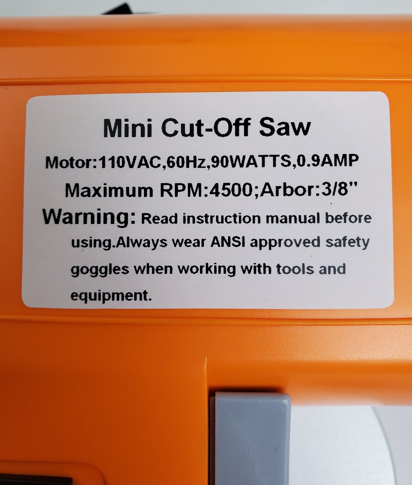 Mini Cut-off Saw with 2" Blade