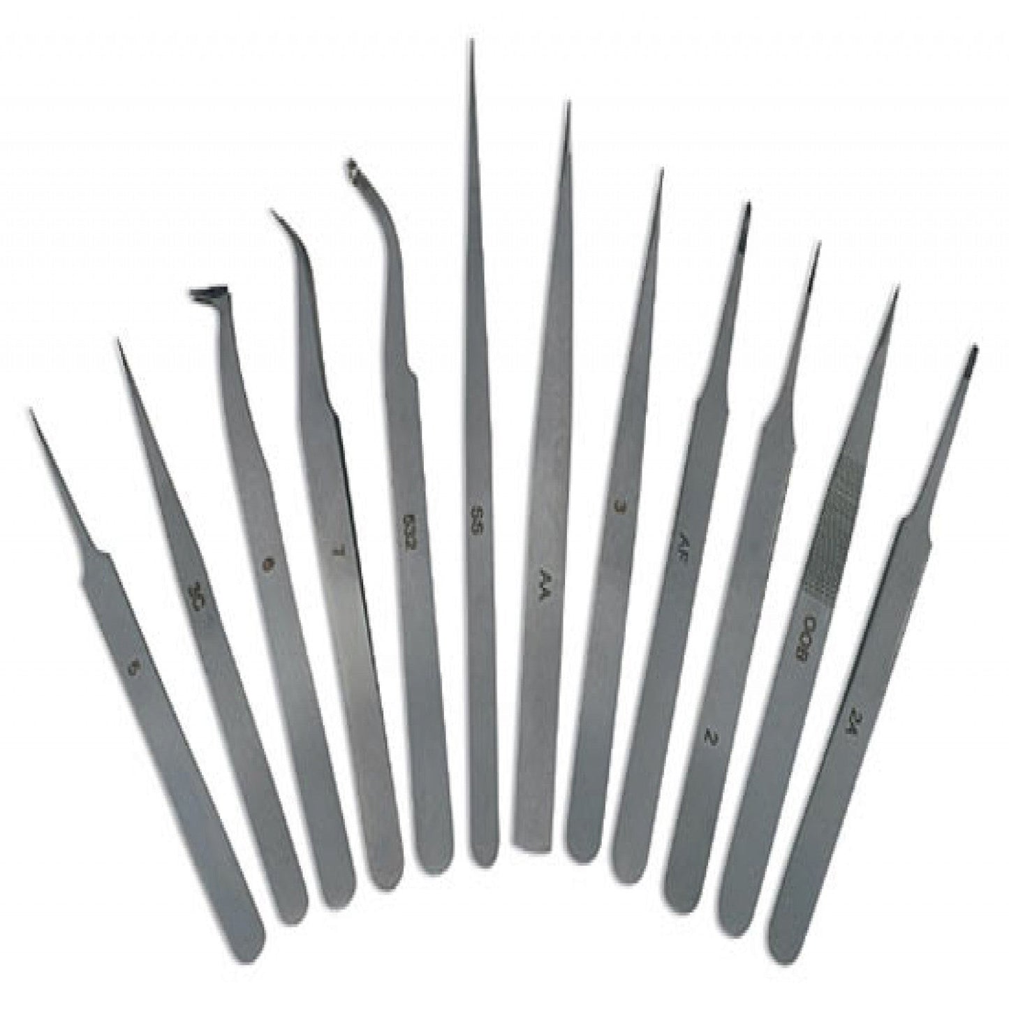 12-Pc. Tweezers Set
