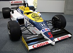 Tameo - WCT087 Williams FW11B Honda - 1987 Hungarian Grand Prix - White Metal Car Kit - Scale 1:43, Made in Italy