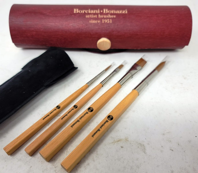 Borciani e Bonazzi 26591 Compasso 4 Brush Set