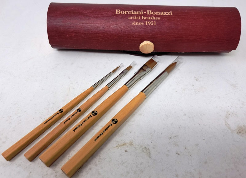 Borciani e Bonazzi 26591 Compasso 4 Brush Set