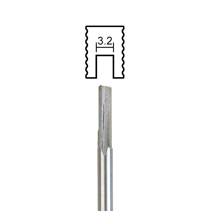 Proxxon - Router bit, straight 1/8"