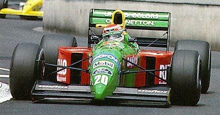 Tameo - TMK131 Benetton B-190 Ford- 1990 - White Metal Car Kit - Scale 1:43, Made in Italy