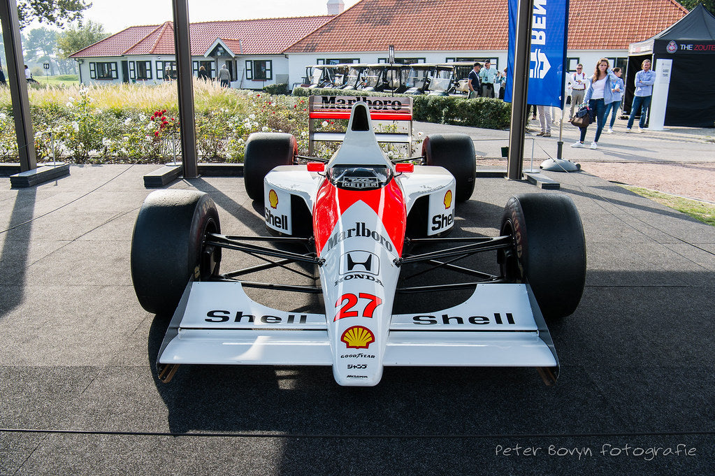Tameo - SLK016 McLaren MP4/5B Honda - 1990 - White Metal Car Kit - Scale 1:43, Made in Italy