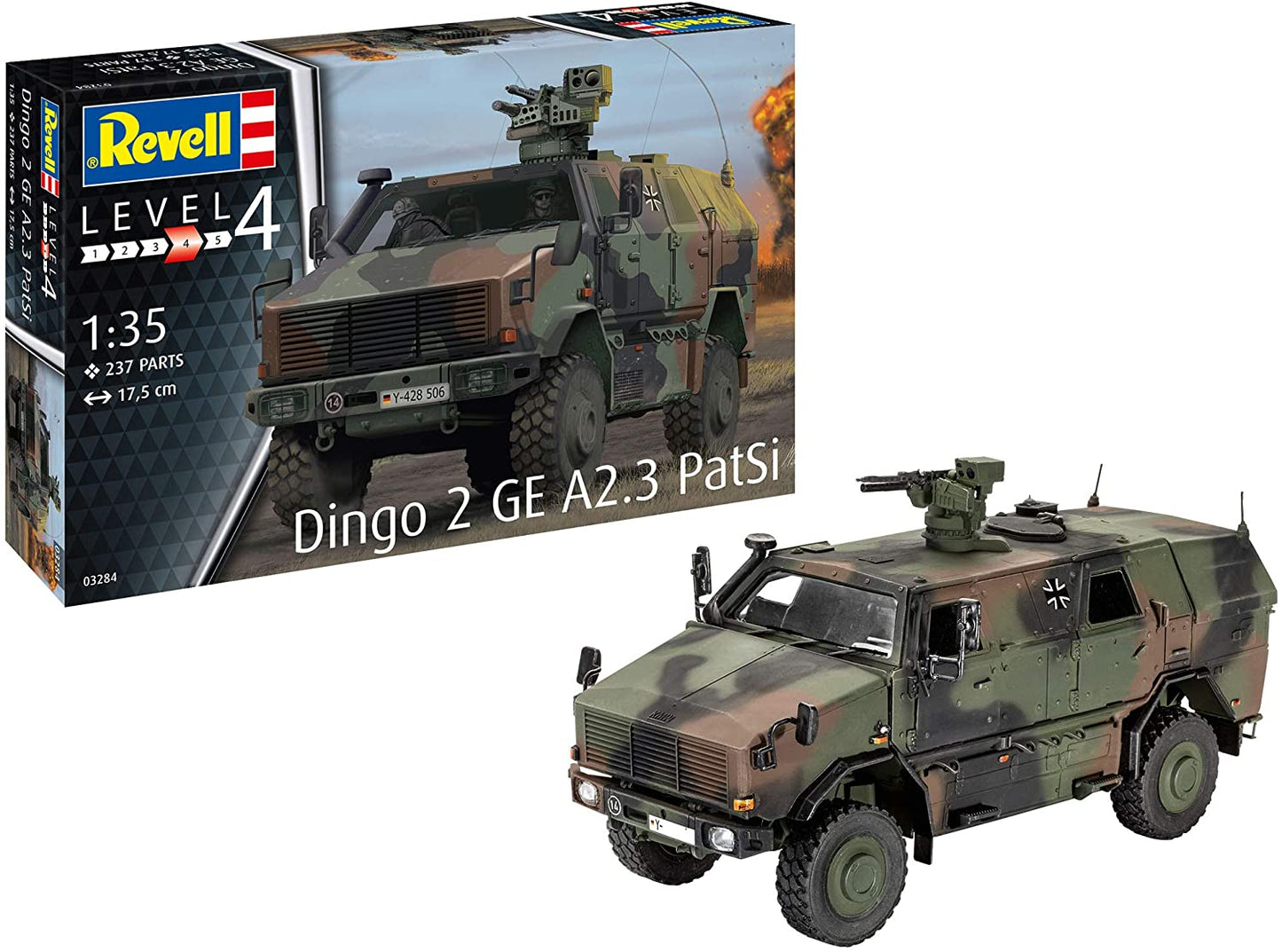 Revell - Dingo 2 GE A2.3 PatSi 1:35 Scale