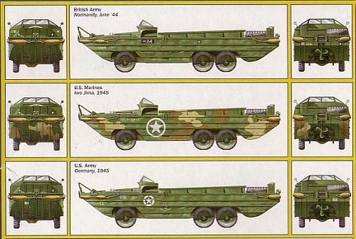 Italeri - 1:72 DUKW Operation Overload Amphibious Truck