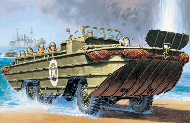 Italeri - 1:72 DUKW Operation Overload Amphibious Truck