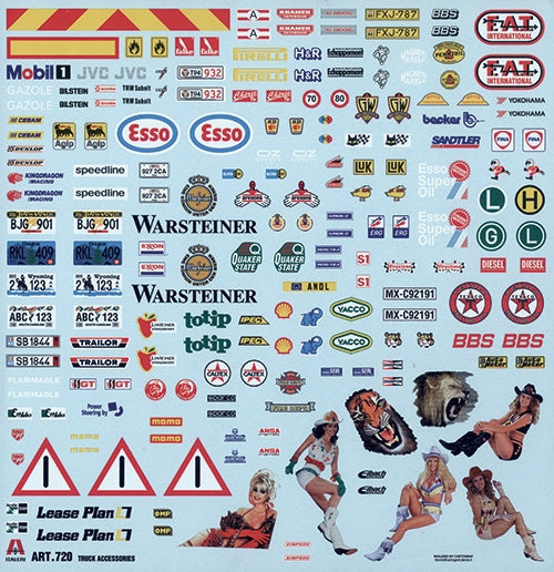 Italeri - New Truck Shop Accessories 1:24 Scale