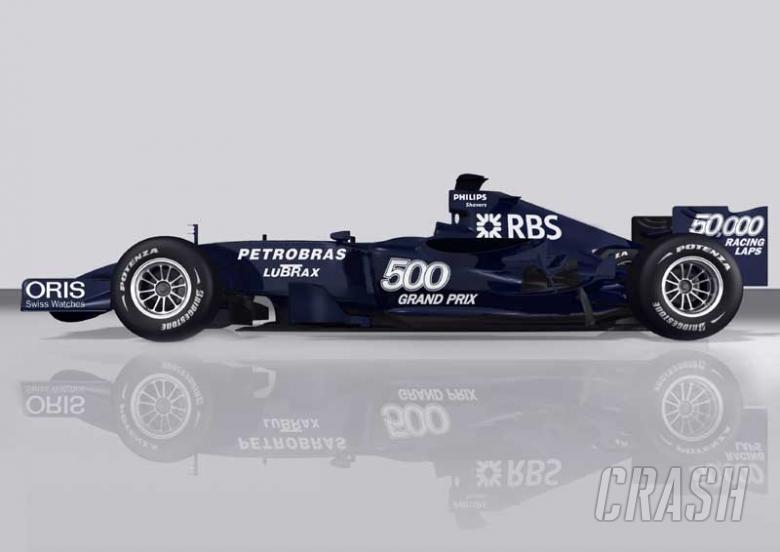 Tameo - SLK055 Williams FW29B Toyota "Test Vehicle" - 2008 - White Metal Car Kit - Scale 1:43, Made in Italy