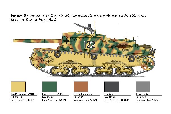 Italeri - 1:35 Semovente M42 da 75/34