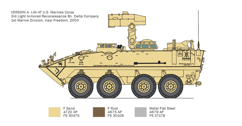 Italeri - LAV-AT 1:35 Scale