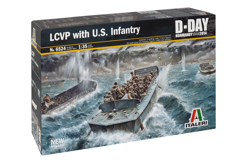 Italeri - LCVP with US Infantry 1:35 Scale