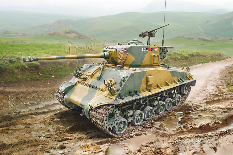 Italeri - SHERMAN M4A3E8 ''KOREAN WAR'' 1/35 Scale