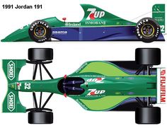 Tameo - TMK143 Jordan 191 Ford - 1991 - White Metal Car Kit - Scale 1:43, Made in Italy
