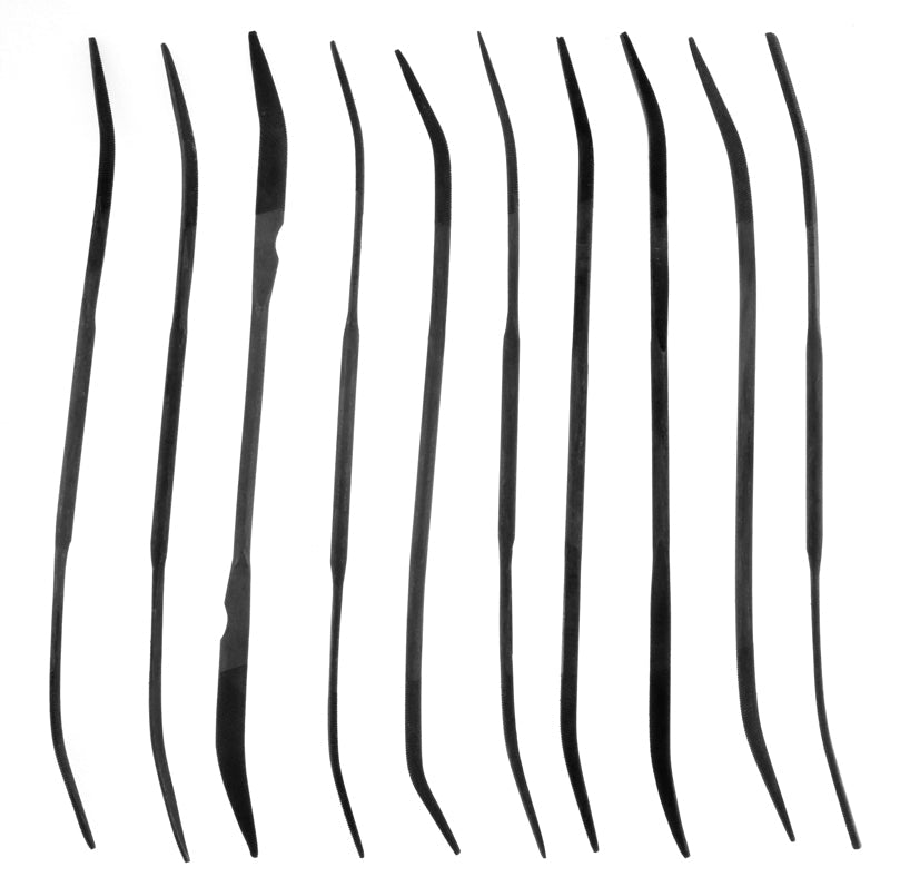 Model Expo - Tools - 10 Pc. Fine Cut Riffler Set - 3 x 140mm