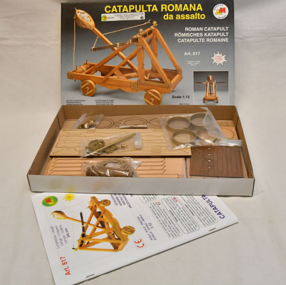 Mantua - 817 Ancient Roman Catapult 1:12 Scale