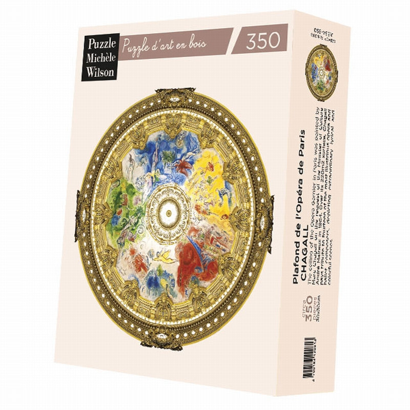 Michele Wilson Puzzles - PLAFOND DE L'OPERA DE PARIS, 350 pcs