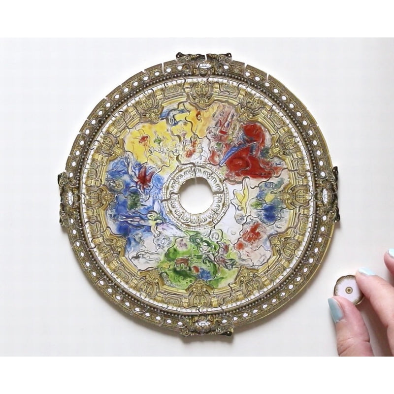 Michele Wilson Puzzles - CEILING OF THE OPERA - PARIS - (80)