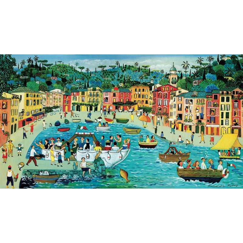 Michele Wilson Puzzles - THE PIER AT PORTOFINO - (1000)