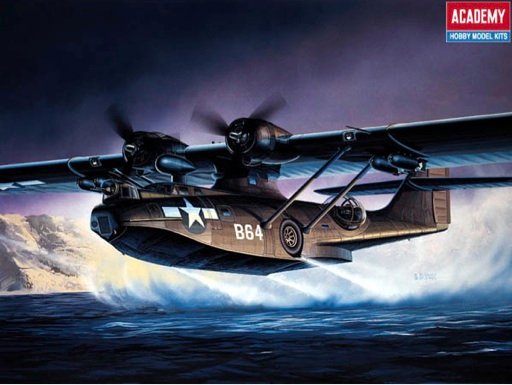Academy - Pby-5A Black Cat Usn 1:72
