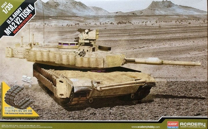 Academy - M1A2 V2 Tusk II Army 1:35