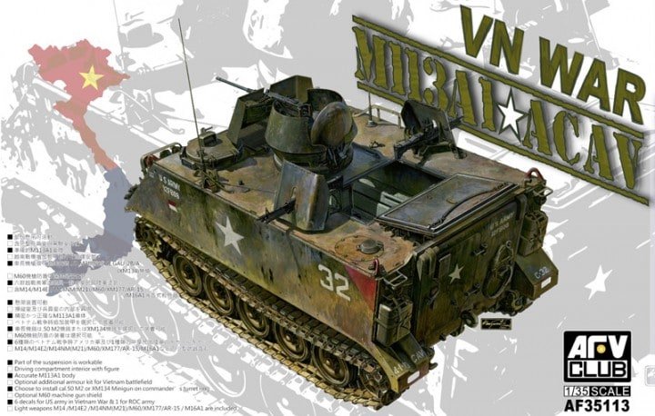 AFV Club - M113 Armored Cav Assault 1:35