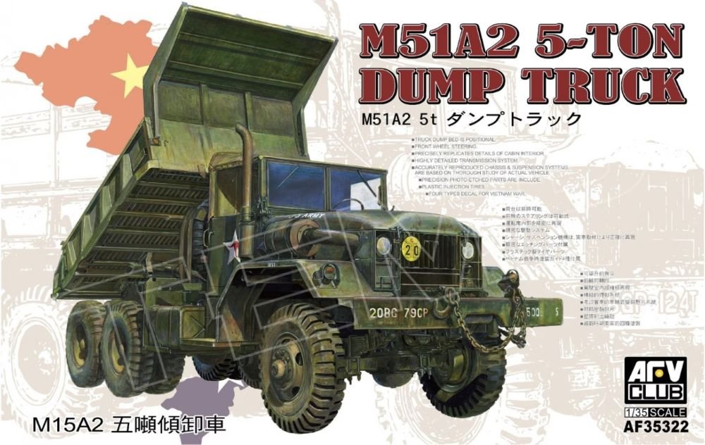 AFV Club - M51A2 5-Ton Dump Truck 1:35