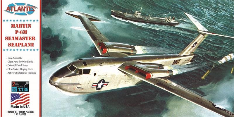 Atlantis - P6M Seamaster w/Stand 1:136 ##