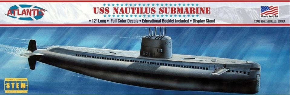 Atlantis - SSN 571 Nautilus Submarine 1:300