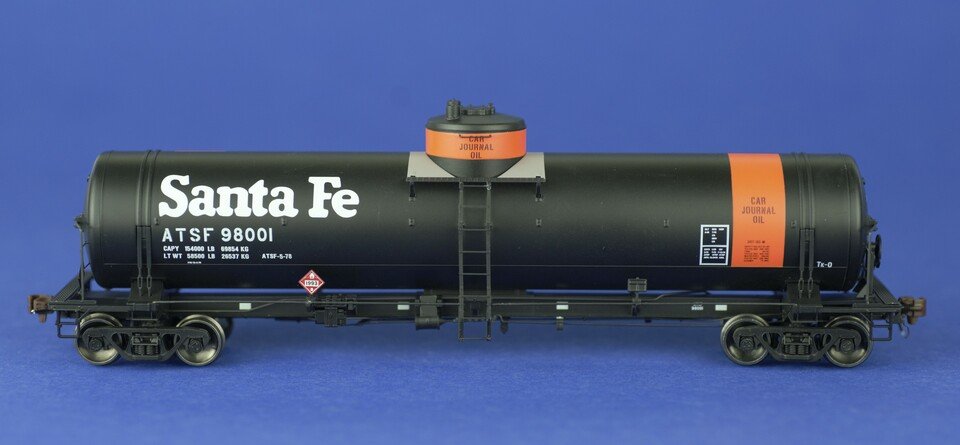 American Limited - HO GATC Tank Car ATSF 98001