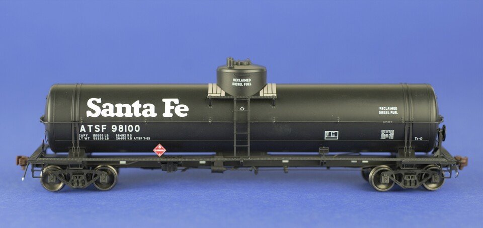 American Limited - HO GATX Tank Car Santa Fe Rdf 98100