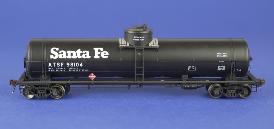 American Limited - HO GATX Tank Car Santa Fe Rdf 98104