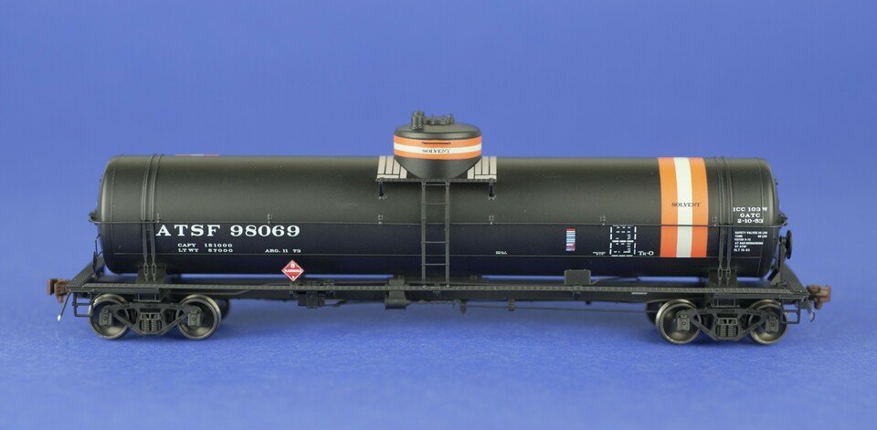 American Limited - HO GATX Tank Car ATSF Solvent 98069