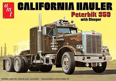 AMT - Peterbilt 359 California Hauler w/sleep