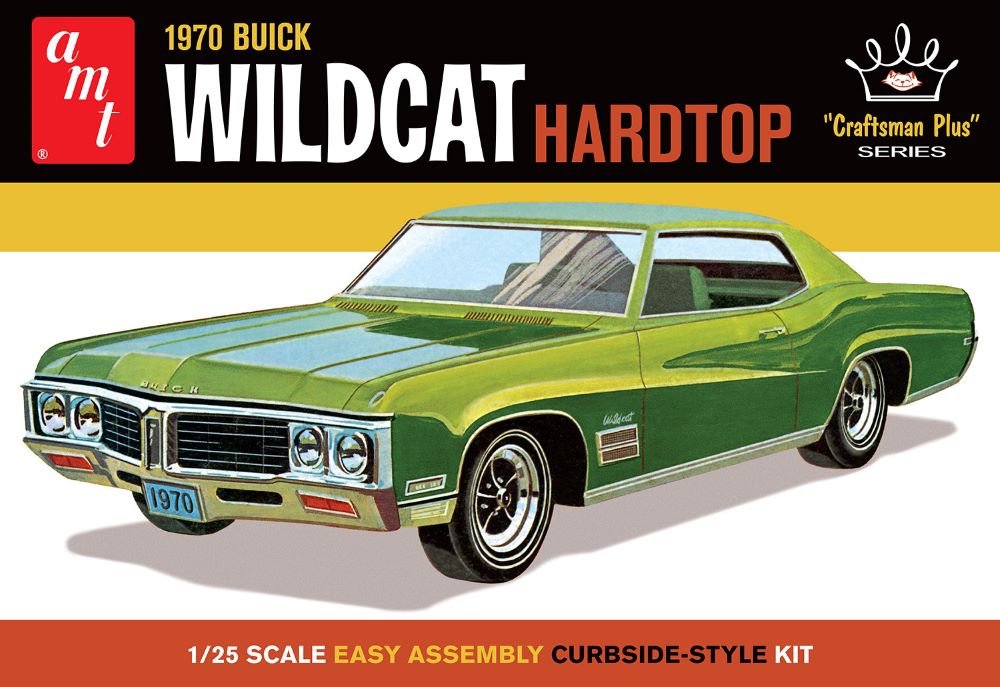 AMT - '70 Buick Wildcat Hardtop 1:25