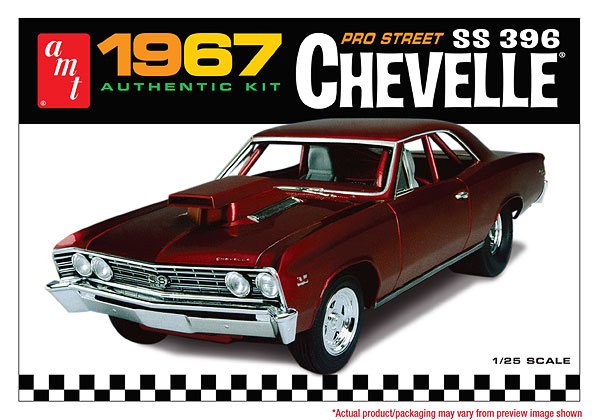 AMT - '67 Chevy Chevelle Pro Street 1:25
