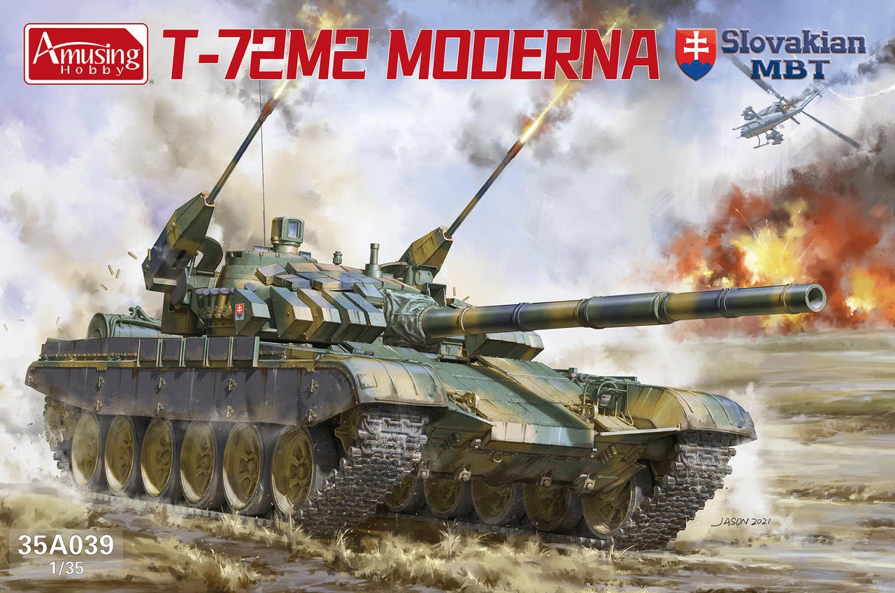Amusing Hobby - T-72M2 Moderna 1:35