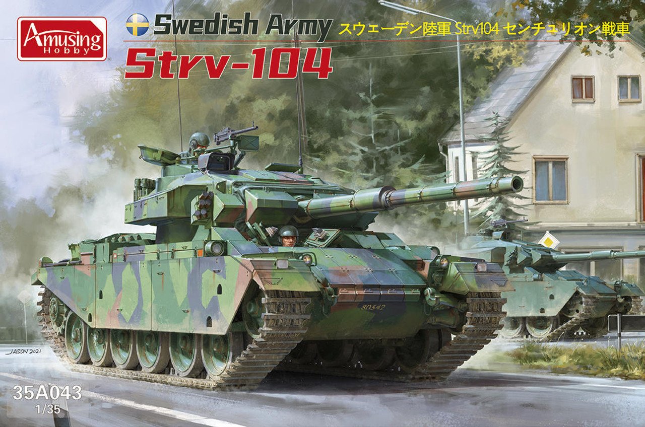 Amusing Hobby - Swedish Army STRV-104 1:35