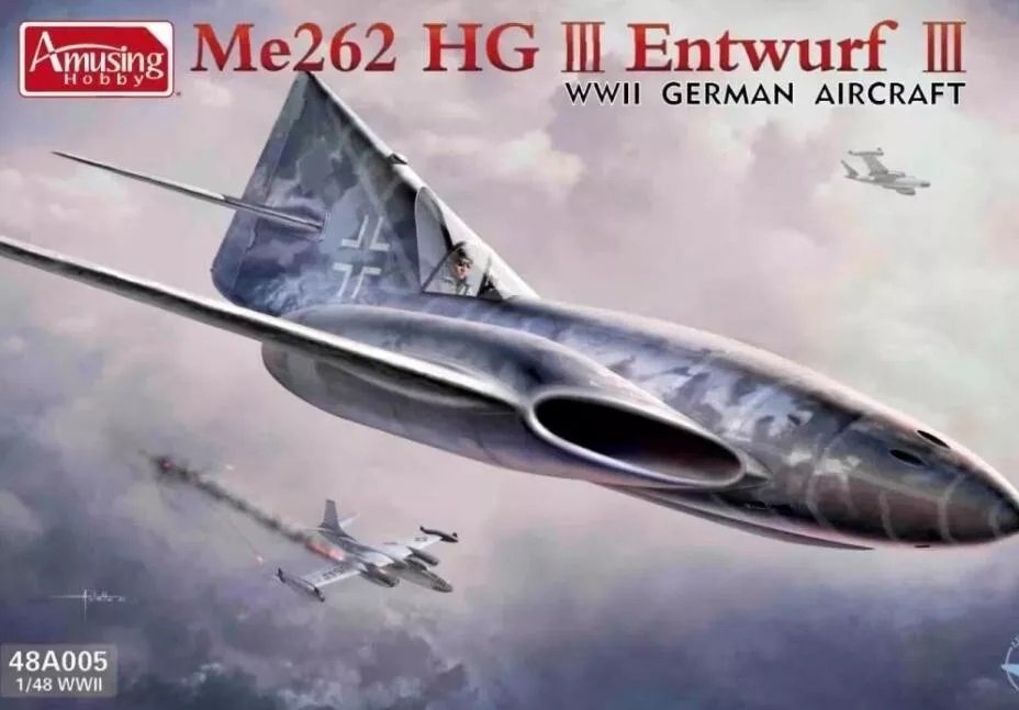 Amusing Hobby - ME262 HG III Entwurf III 1:48