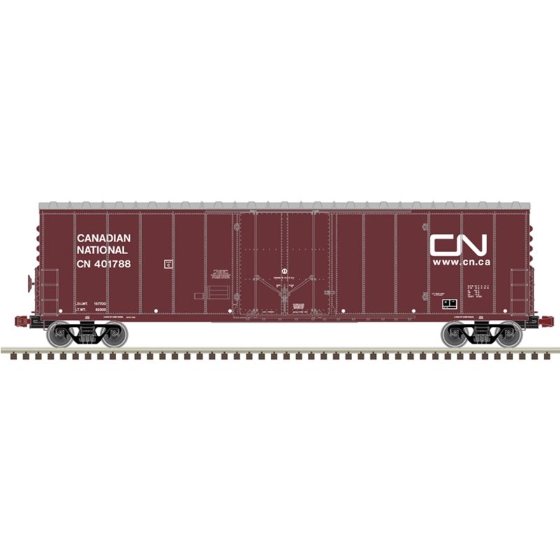 Atlas - Ho NSC Newsprint Boxcar CN 401712