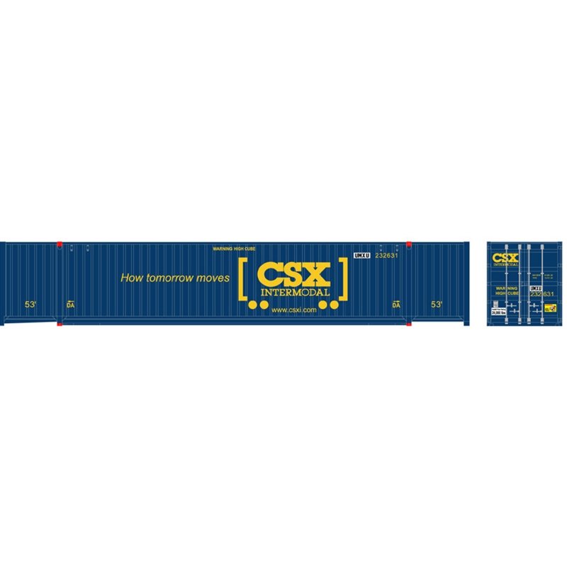 Atlas - Ho Jindo 53'Cont CSX Set 1